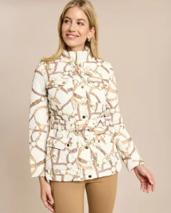 Sale Steppjacke bedruckt modischer Druck Jacken & Mäntel