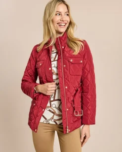 Sale Steppjacke bedruckt modischer Druck Jacken & Mäntel