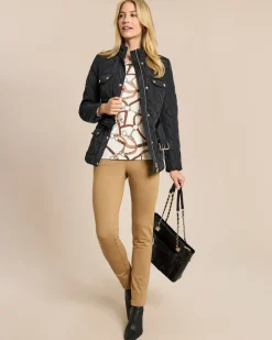 Sale Steppjacke bedruckt modischer Druck Jacken & Mäntel