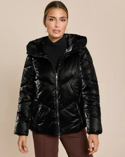 Hot Steppjacke in Metalloptik Jacken & Mäntel