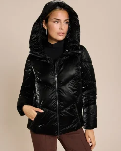 Hot Steppjacke in Metalloptik Jacken & Mäntel