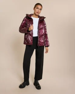 Hot Steppjacke in Metalloptik Jacken & Mäntel