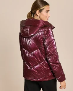 Hot Steppjacke in Metalloptik Jacken & Mäntel