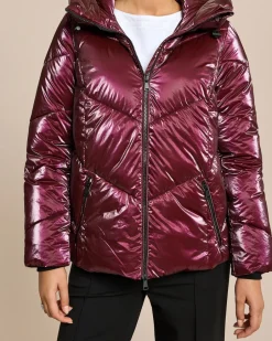 Hot Steppjacke in Metalloptik Jacken & Mäntel