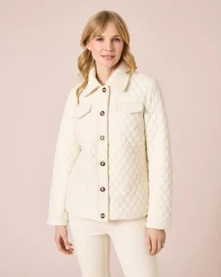 Best Steppjacke mit Bouclé-Besatz Jacken & Mäntel