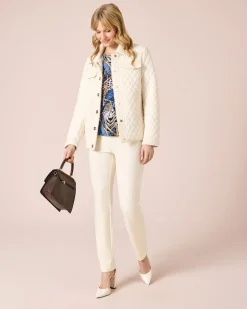 Best Steppjacke mit Bouclé-Besatz Jacken & Mäntel