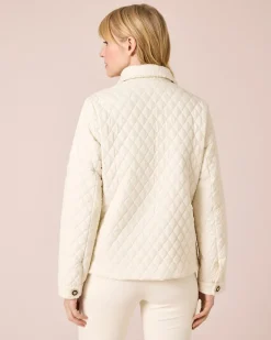 Best Steppjacke mit Bouclé-Besatz Jacken & Mäntel