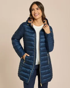 Sale Steppjacke mit Fake Down Füllung Jacken & Mäntel
