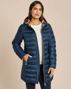 Sale Steppjacke mit Fake Down Füllung Jacken & Mäntel