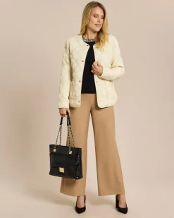 Discount Steppjacke mit Lurex Jacken & Mäntel