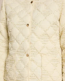 Discount Steppjacke mit Lurex Jacken & Mäntel