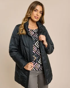 Steppjacke mit voluminösem Stehkragen Jacken & Mäntel