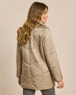 Steppjacke mit voluminösem Stehkragen Jacken & Mäntel