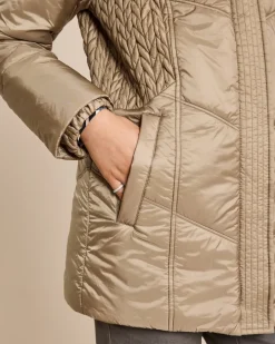 Steppjacke mit voluminösem Stehkragen Jacken & Mäntel