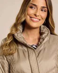 Steppjacke mit voluminösem Stehkragen Jacken & Mäntel