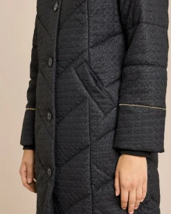 Steppmantel mit Kettendetail Jacken & Mäntel