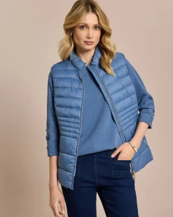 Outlet Steppweste Light mit Fake-Down-Füllung Jacken & Mäntel