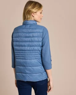 Outlet Steppweste Light mit Fake-Down-Füllung Jacken & Mäntel