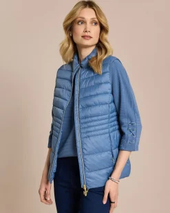 Outlet Steppweste Light mit Fake-Down-Füllung Jacken & Mäntel