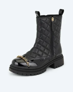 Online Stiefel mit Steppung Schuhe