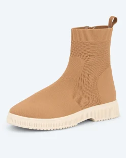 Hot Stiefelette aus Strick Schuhe