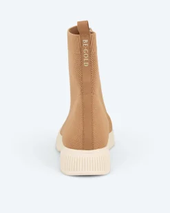 Hot Stiefelette aus Strick Schuhe