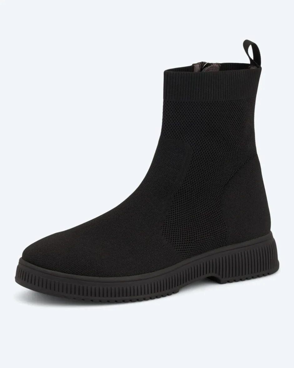 Hot Stiefelette aus Strick Schuhe