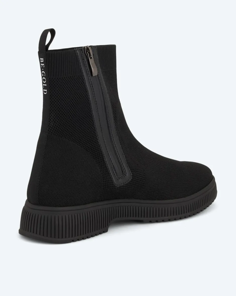 Hot Stiefelette aus Strick Schuhe