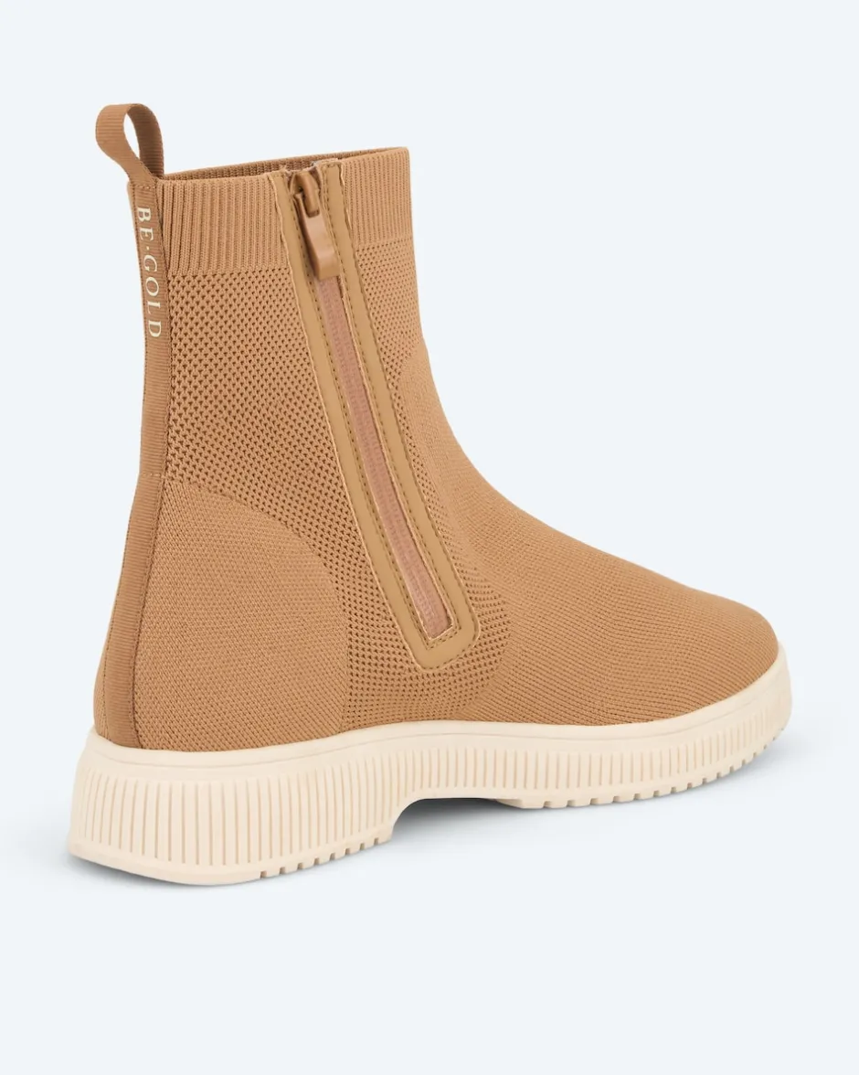 Hot Stiefelette aus Strick Schuhe