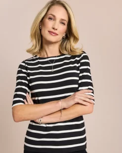 Outlet Streifen Shirt Shirts & Tops