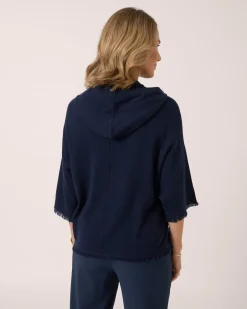 Discount Strick-Hoodie Kaschmirblend Strickware