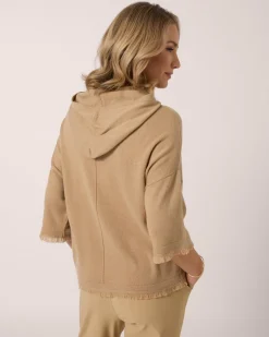 Discount Strick-Hoodie Kaschmirblend Strickware