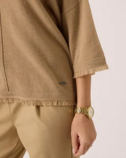 Discount Strick-Hoodie Kaschmirblend Strickware