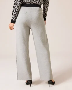 New Strickhose mit seitlichen Leostreifen Hosen