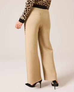 New Strickhose mit seitlichen Leostreifen Hosen