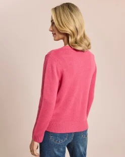 New Strickjacke 7/8 Arm Strickware