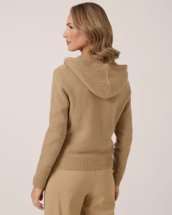 Discount Strickjacke im Kaschmirblend Strickware