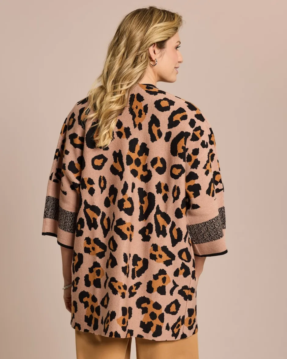 Outlet Strickjacke mit Leo Strickware