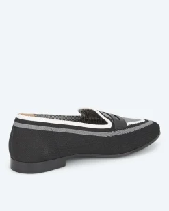 Clearance Strick-Loafer Schuhe
