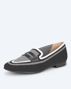 Clearance Strick-Loafer Schuhe