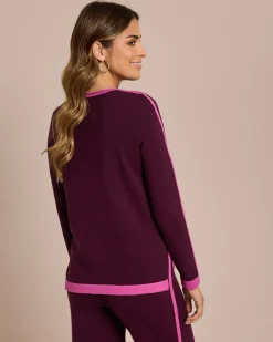Best Strickpullover mit Farbdetail Strickware