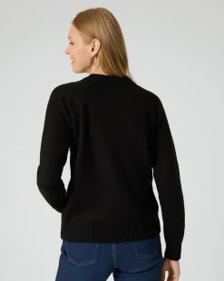 Discount Strickpullover mit Intarsia Strickware