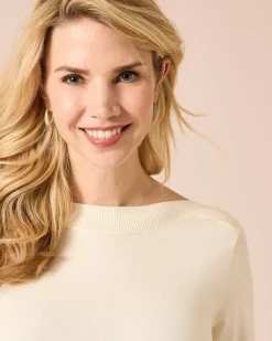 New Strickpullover mit U-Boot-Ausschnitt Strickware