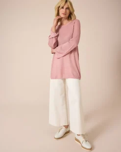 Hot Strickshirt mit Metallgarn Strickware