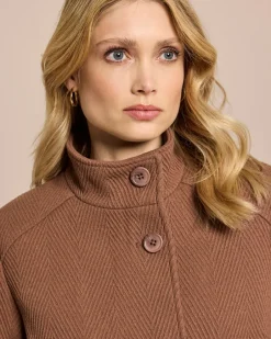 Online Strukturierte Wolljacke Jacken & Mäntel