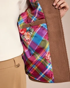 Online Strukturierte Wolljacke Jacken & Mäntel