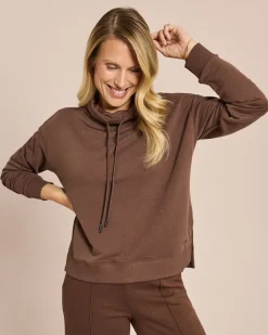 Discount Sweatpullover mit Schlitzen Shirts & Tops