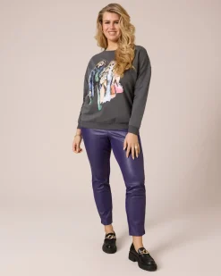 Sale Sweatshirt mit Brustprint Shirts & Tops