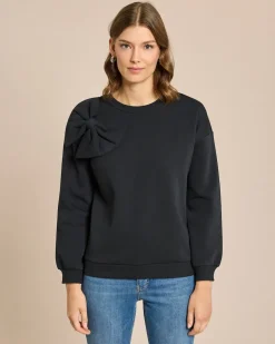 Best Sweatshirt mit großer Schleife Shirts & Tops