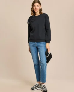 Best Sweatshirt mit großer Schleife Shirts & Tops